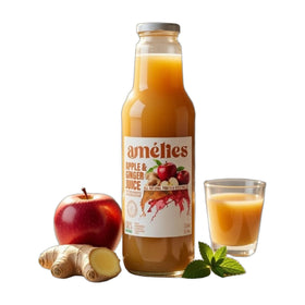 Amélies Cold Pressed Unfiltered Apple & Ginger Juice 750ml (25.4fl oz)