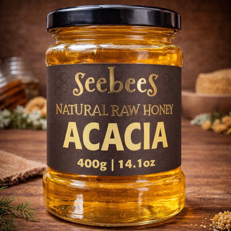 Seebees Natural Raw Honey Acacia 400 g