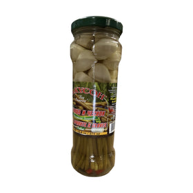 Zakuson Pickled Garlic Sprouts & Cloves 370ml (12.5fl oz)