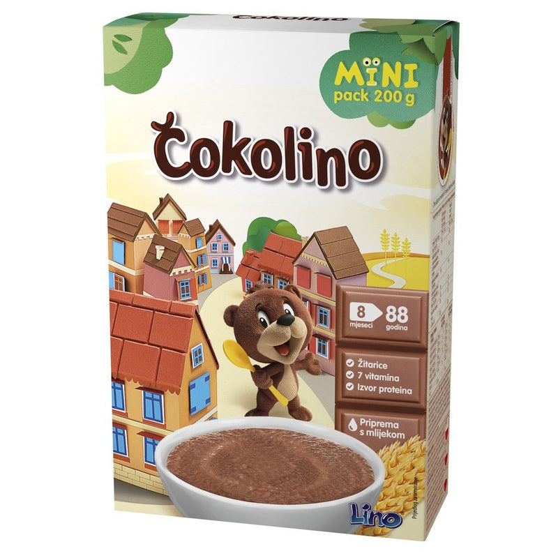 Podravka Lino Cokolino Instant Cereal Flakes, Croatian 200g (7oz) | HE gallery 842826000174 #2