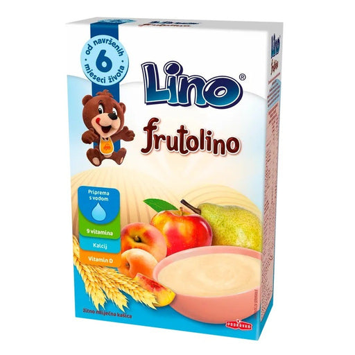 Podravka Lino Frutolino Instant Cereal Flakes with Fruit & Milk, Croatian Baby Food 200g (7oz) | HE gallery 842826000204 #2