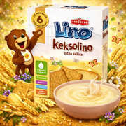 Podravka Lino Keksolino Butter Biscuit Instant Cereal Flakes 200 g — authentic pantry from Croatia | Hamilton Euromarket
