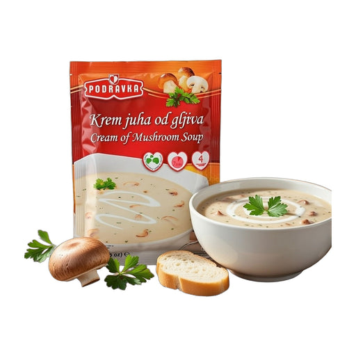 Podravka Cream of Mushroom Soup Mix 54 g | Hamilton Euromarket