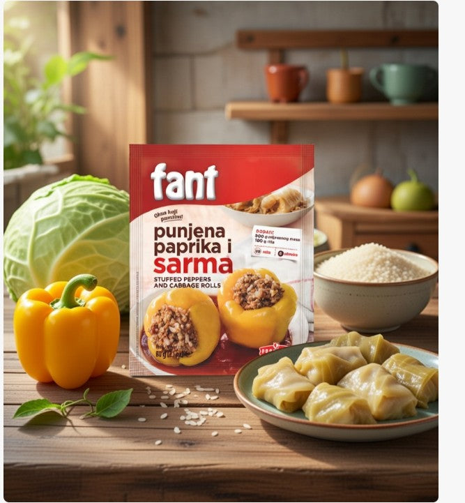 Podravka Fant Seasoning Mix for Stuffed Peppers and Cabbage 60 g