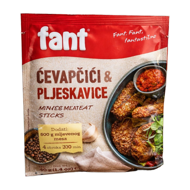 Fant Cevapcici & Pljeskavice Mix 40 g | Hamilton Euromarket