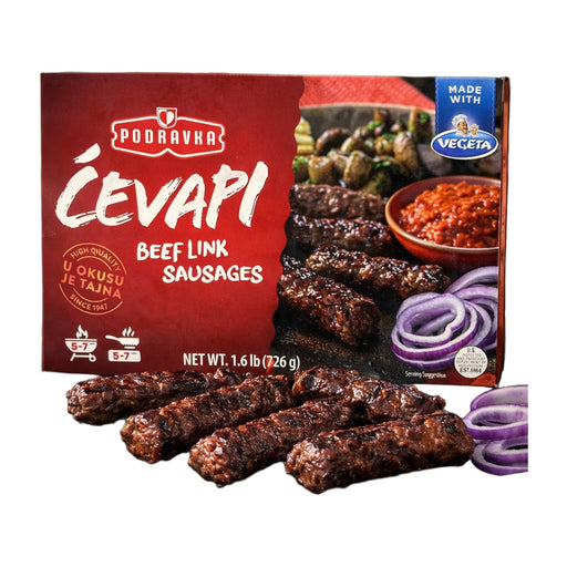 Podravka Cevapi Beef Link Sausages 726 g | Hamilton Euromarket