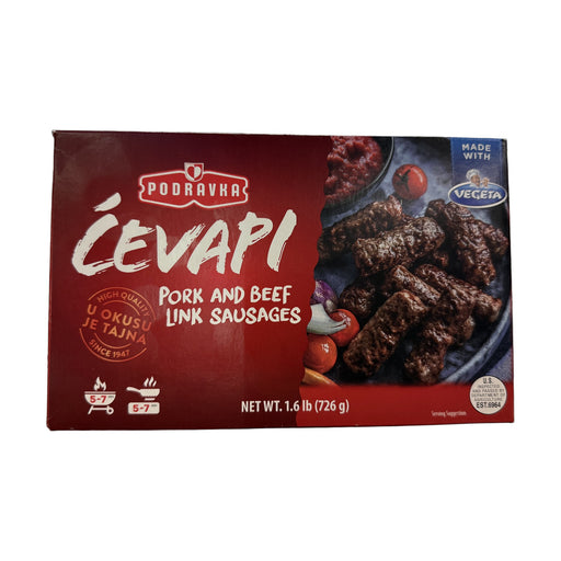 Podravka Cevapi Pork and Beef Link Sausages 726 g | Hamilton Euromarket