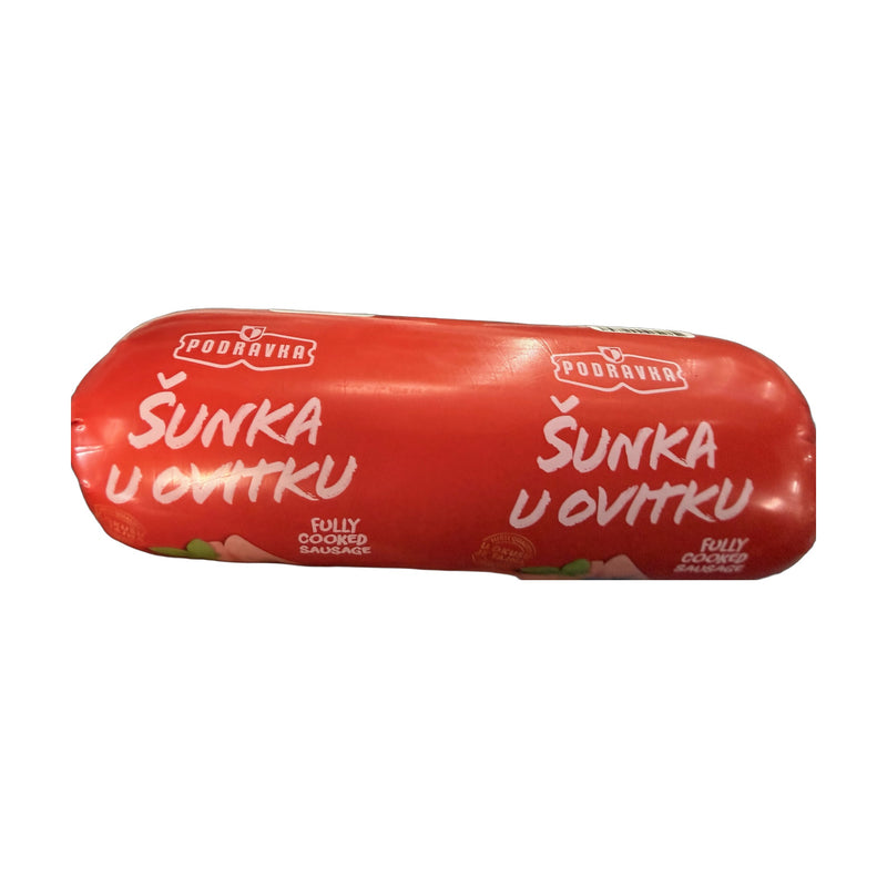 Podravka Sunka u Ovitku Cooked Ham Sausage 1 lb | Hamilton Euromarket