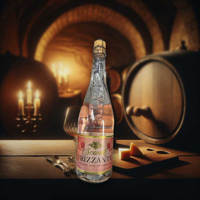 Scandi Frizzante Moscato And Strawberry 750ml — authentic alcohol from Lithuania | Hamilton Euromarket