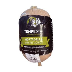Tempesta Artisan Salumi Mortadella with Pistachios, Italian-Style 226g (8oz)