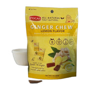 Pocas Ginger Chew Lemon Flavor 85 g | Hamilton Euromarket