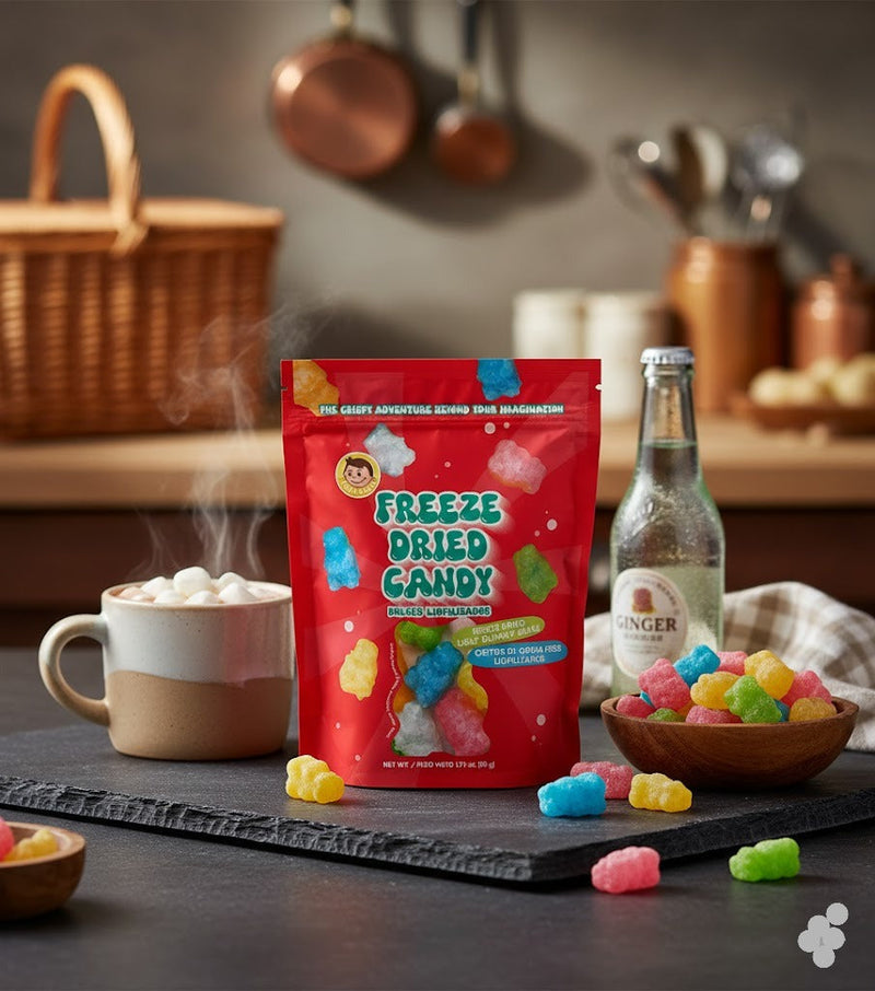 Josh Bosh Freeze Dried Candy Gummy Bears 50 g