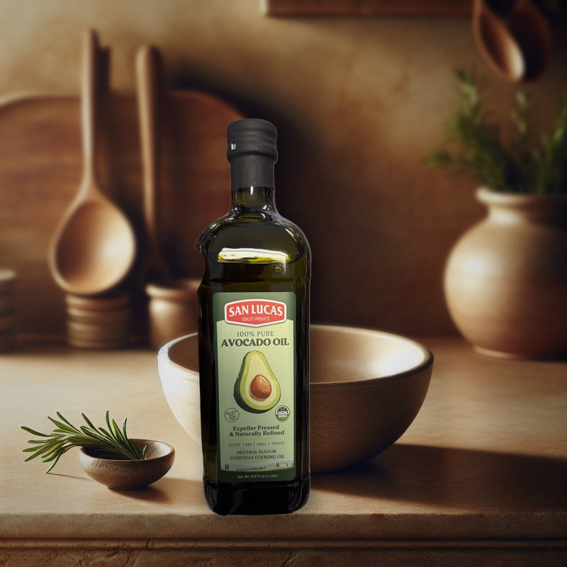 San Lucas Avocado Oil 1000 g — authentic baking from United States | Hamilton Euromarket