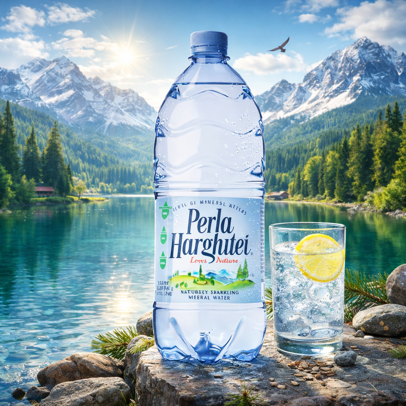 Perla Harghitei Naturally Sparkling Mineral Water 1500 g