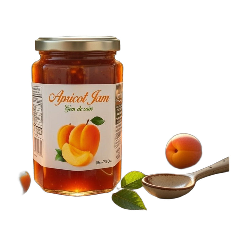 Livada 100% Natural Apricot Jam Fruit Preserve (13 oz) 370 g | Hamilton Euromarket