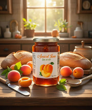 Livada 100% Natural Apricot Jam Fruit Preserve (13 oz) 370 g — authentic pantry from Romania | Hamilton Euromarket