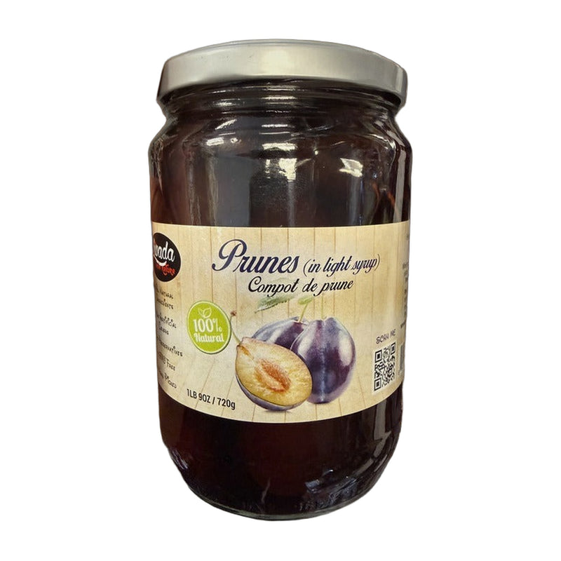 Nevada Nature Prunes In Light Syrup 1lb 9oz / 720g | Hamilton Euromarket
