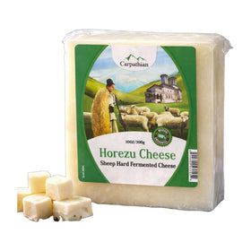 Carpathian Horezu Sheep Hard Fermented Romanian Cheese 300g (10.6oz)