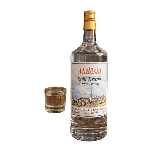 Malesia Raki Rrushi Grape Brandy 1 L 50% ABV | Hamilton Euromarket