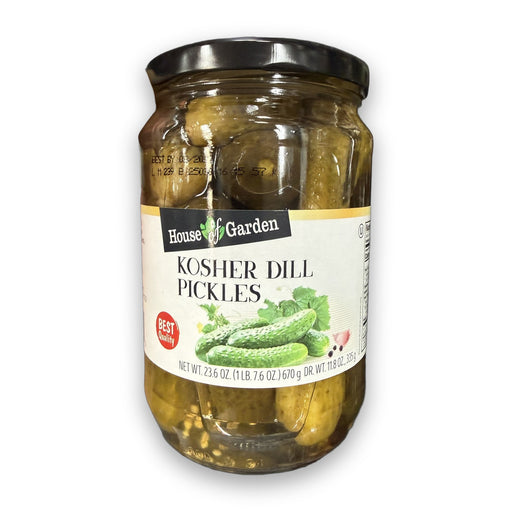 House of Garden Kosher Dill Pickles 670g (23.6oz)