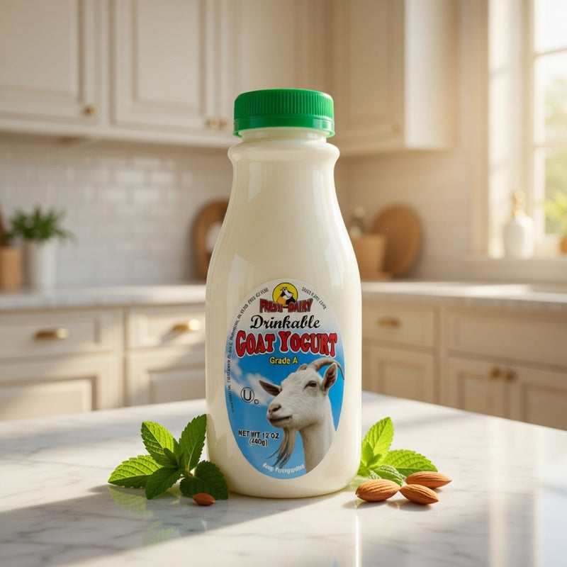 Fresh Dairy Drinkable Goat Yogurt Grade A 340 g