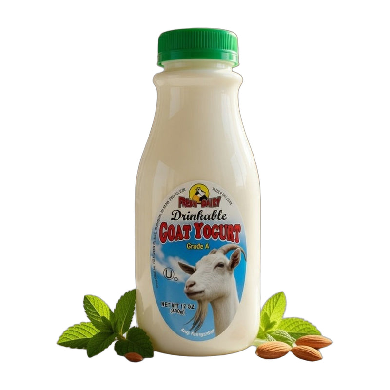 Fresh Dairy Drinkable Goat Yogurt Grade A 340 g | Hamilton Euromarket