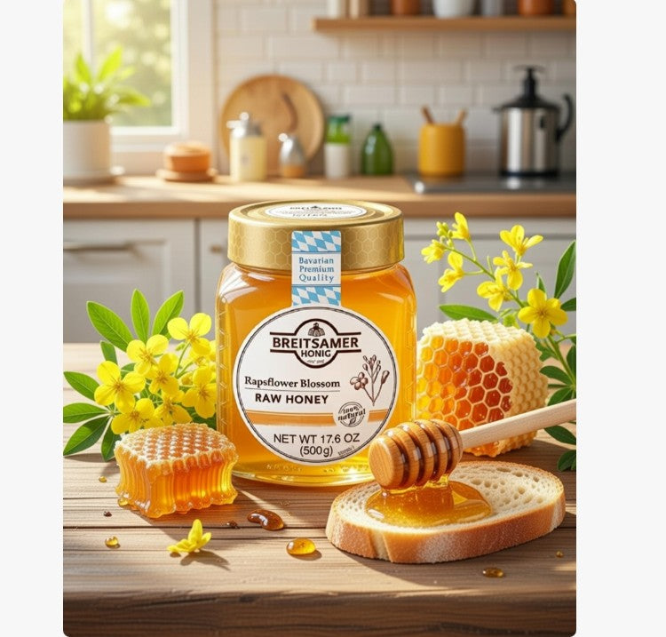 Breitsamer Rapsflower Honey Creamy 500 g