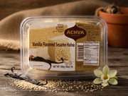 Achva Vanilla Flavored Sesame Halva 454 g — authentic snack from Israel | Hamilton Euromarket