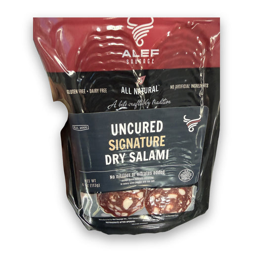 Alef Sausage Uncured Signature Dry Salami 113g (4oz)