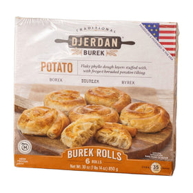Djerdan Traditional Potato Burek Rolls 850g (1.9lb)