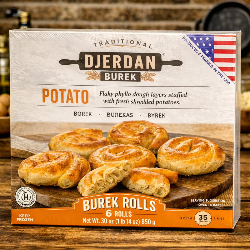 Djerdan Burek Rolls Potato 6 Pack 850 g