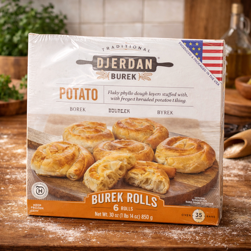 DjerDan Traditional Potato Burek Rolls 850g