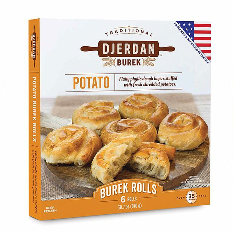 Djerdan Traditional Potato Burek Rolls 850g (1.9lb) | HE gallery 857710006033 #2
