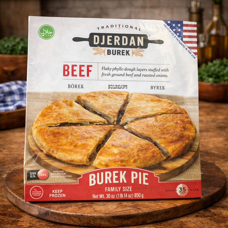 DjerDan Beef Burek Pie Family Size 850g
