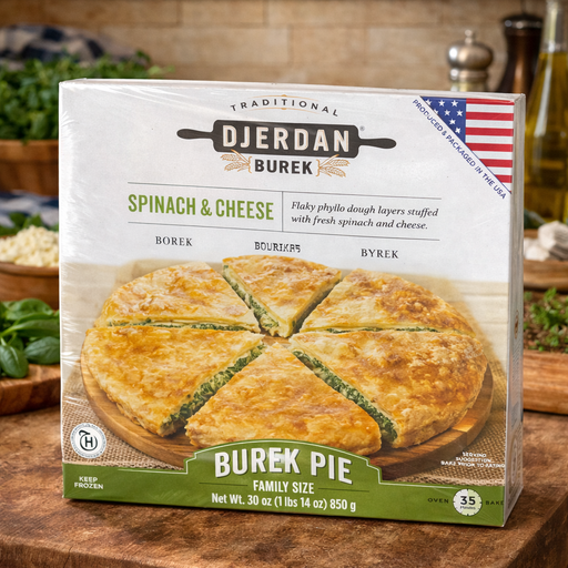 DjerDan Spinach & Cheese Burek Pie Family Size 850g