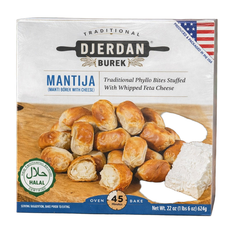 Djerdan Mantija Phyllo Bites with Whipped Feta Cheese 624 g | Hamilton Euromarket