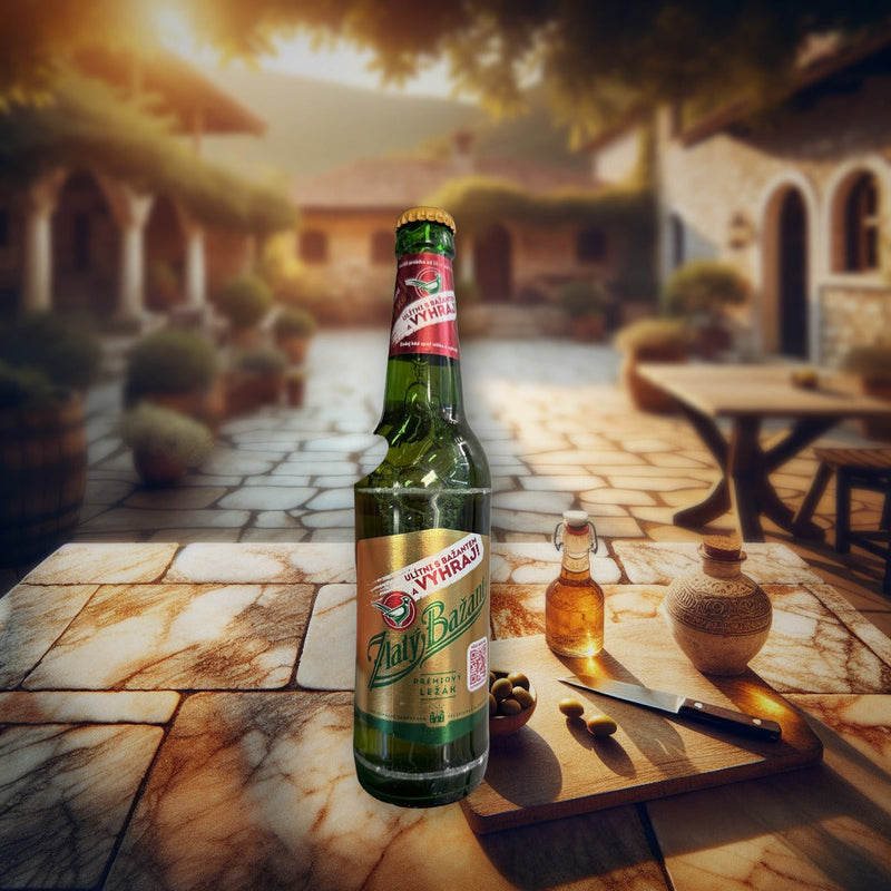 Zlatý Bažant Premium Lager 0,5 l — authentic alcohol from Czech Republic | Hamilton Euromarket