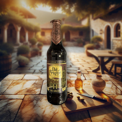 Old Prague Original Czech Beer Traditional Recipe 500ml — authentic alcohol from Czech Republic | Hamilton Euromarket