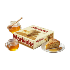 Marlenka Honey Cake with Walnuts, Czech Pastry 800g (1.8lb)