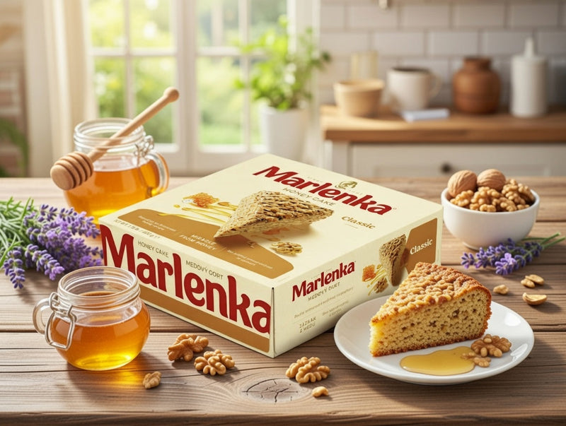 Marlenka Honey Cake with Walnuts 800 g