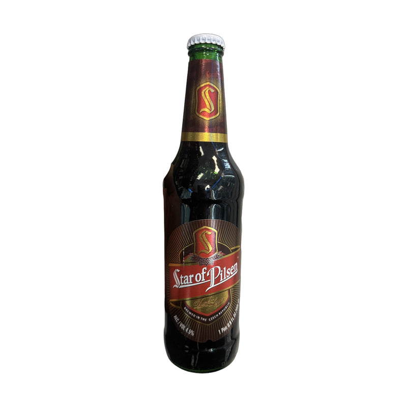 Star Of Pilsen Lager Beer 1 Pint (0.9 Fl Oz) / 500ml | Hamilton Euromarket