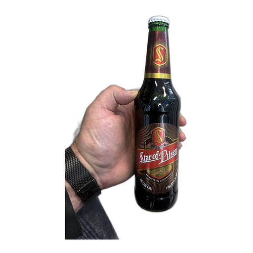 Star Of Pilsen Lager Beer, Czech Original 500ml (16.9fl oz) | HE gallery 8594166373785 #2