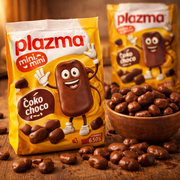 Bambi Plazma Mini Mini Choco 45 g — authentic snack from Serbia | Hamilton Euromarket