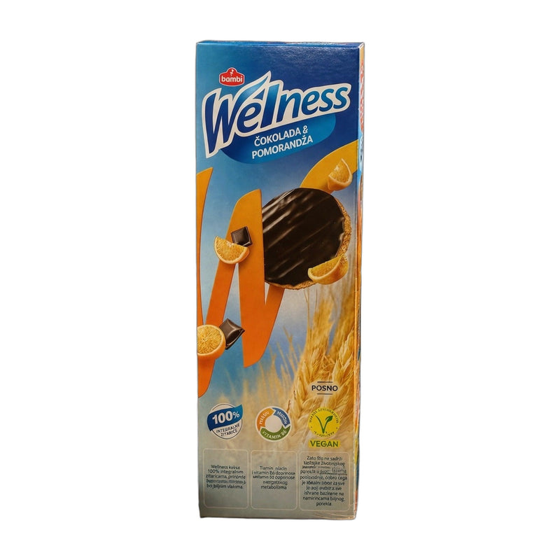 Bambi Wellness Chocolate Orange Biscuits 155g (5.5oz) | Hamilton Euromarket