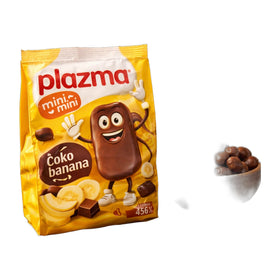 Bambi Plazma Mini Mini Choco Banana Biscuits 45g (1.6oz)