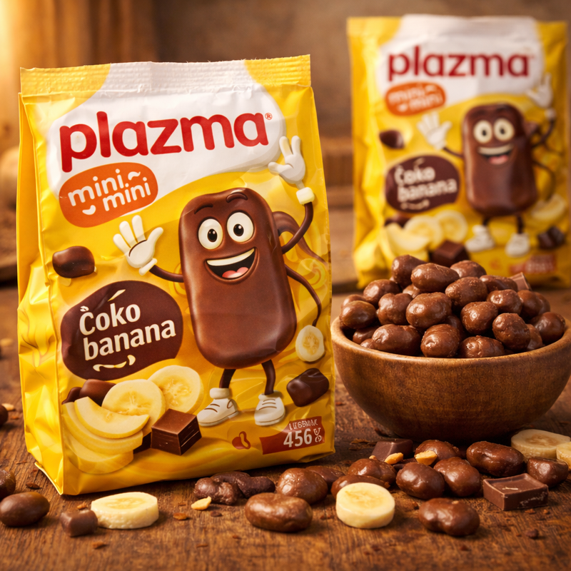 Bambi Plazma Mini Mini Choco Banana 45 g