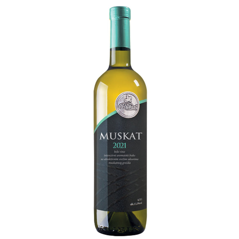 Rubin Muscat Ottonel Dry White Wine 2023 Serbian 750ml (25.4fl oz) | Hamilton Euromarket