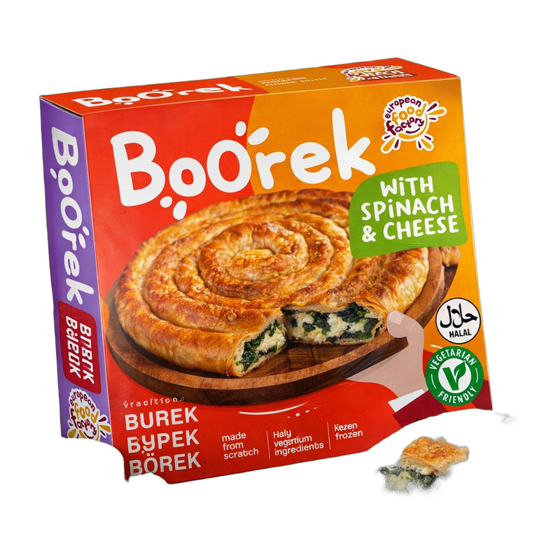 Boorek Burek Spinach & Cheese 600 g | Hamilton Euromarket
