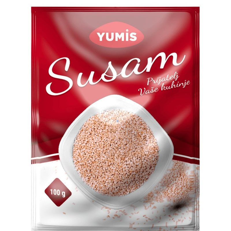 Yumis Sesame Seeds 100g (3.5oz) | HE gallery 8600101468017 #3