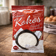 Yumis Coconut Flour 100 g — authentic baking from Serbia | Hamilton Euromarket